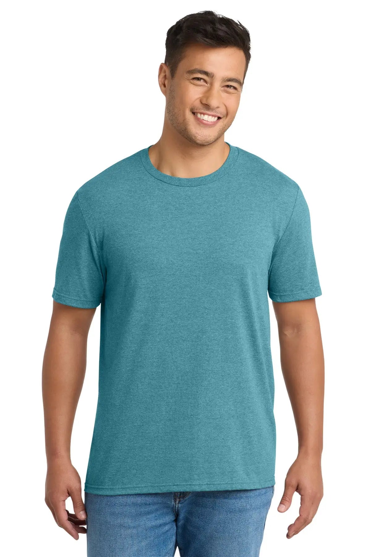 Port & Company Pc330 co Tri-blend Tee - Vivid Teal Heather - Adult s