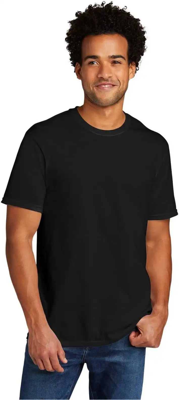 Port & Company Pc330 Tri Blend Tee Black