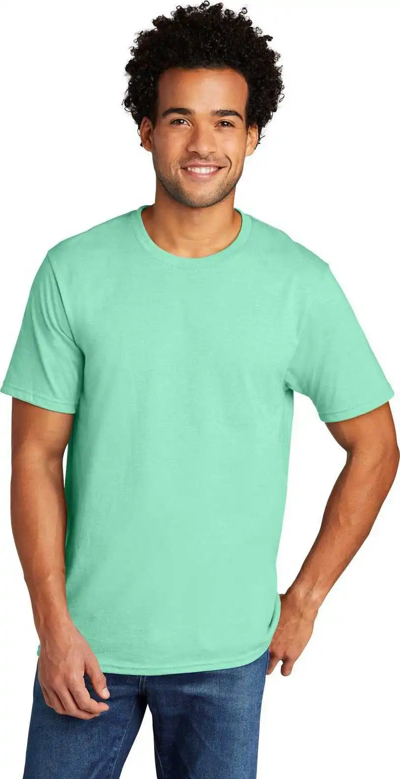 Port & Company Pc330 Tri Blend Tee Htrjadeite