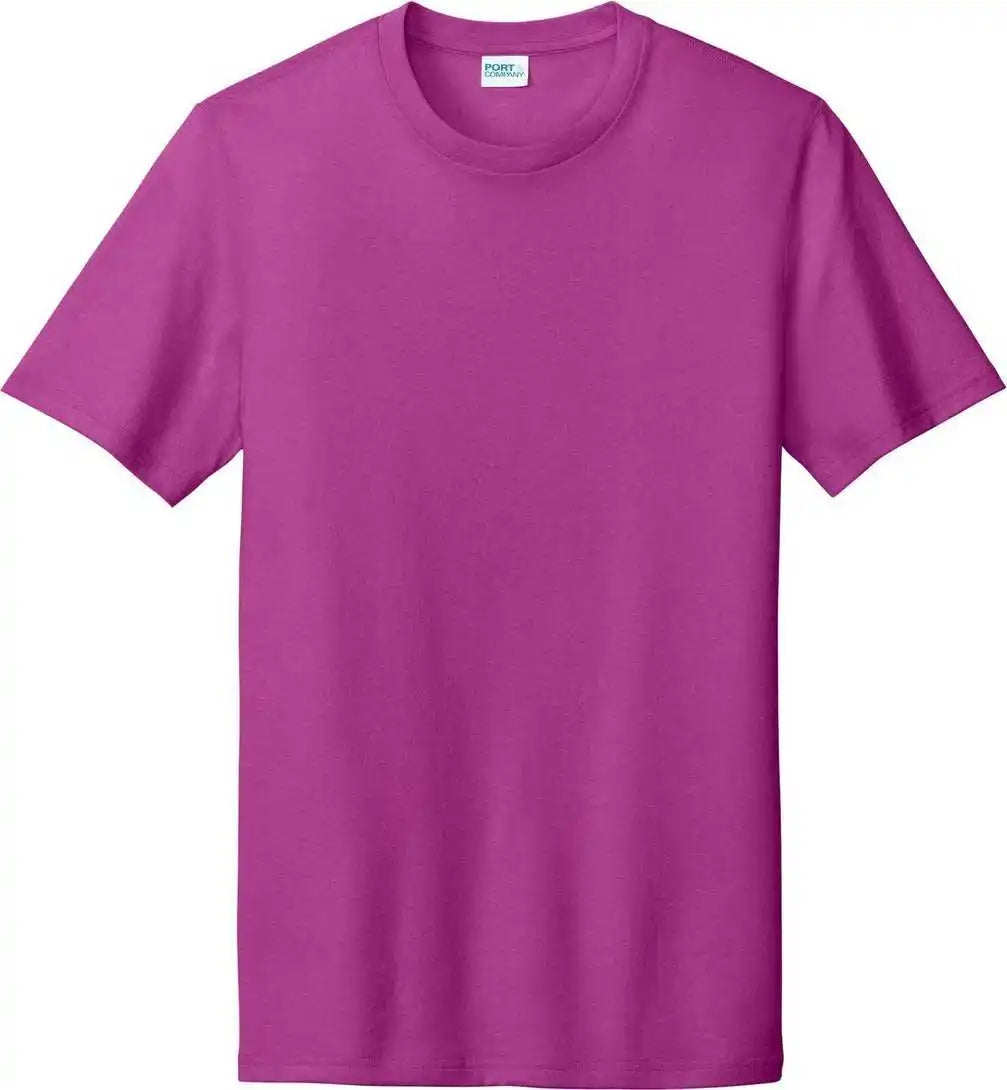 Port & Company Pc330 Tri Blend Tee Rspbryhthr