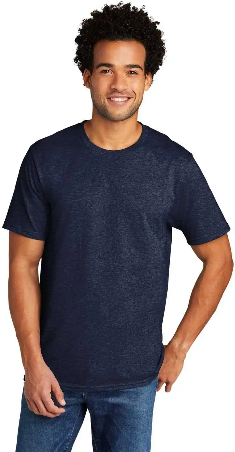 Port & Company Pc330 Tri Blend Tee Team Navy Heather