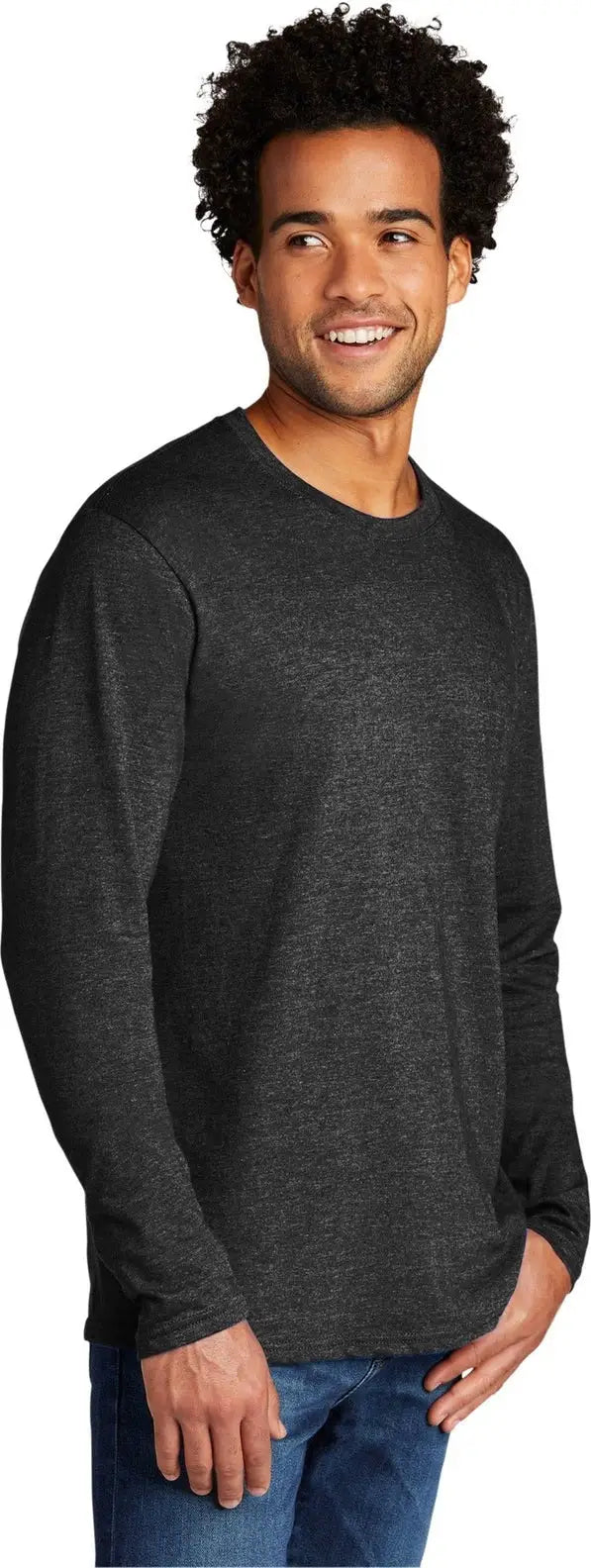Port & Company Pc330ls co Tri-blend Long Sleeve Tee - Black Heather