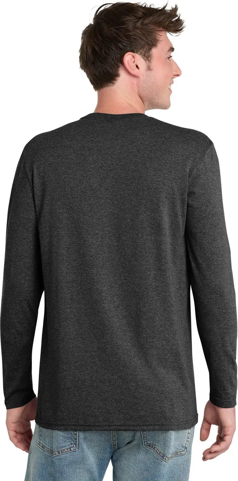 Port & Company Pc330ls co Tri-blend Long Sleeve Tee - Black Heather