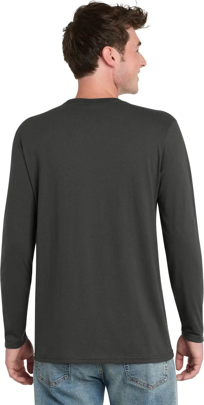 Port & Company Pc330ls co Tri-blend Long Sleeve Tee - Coal Gray