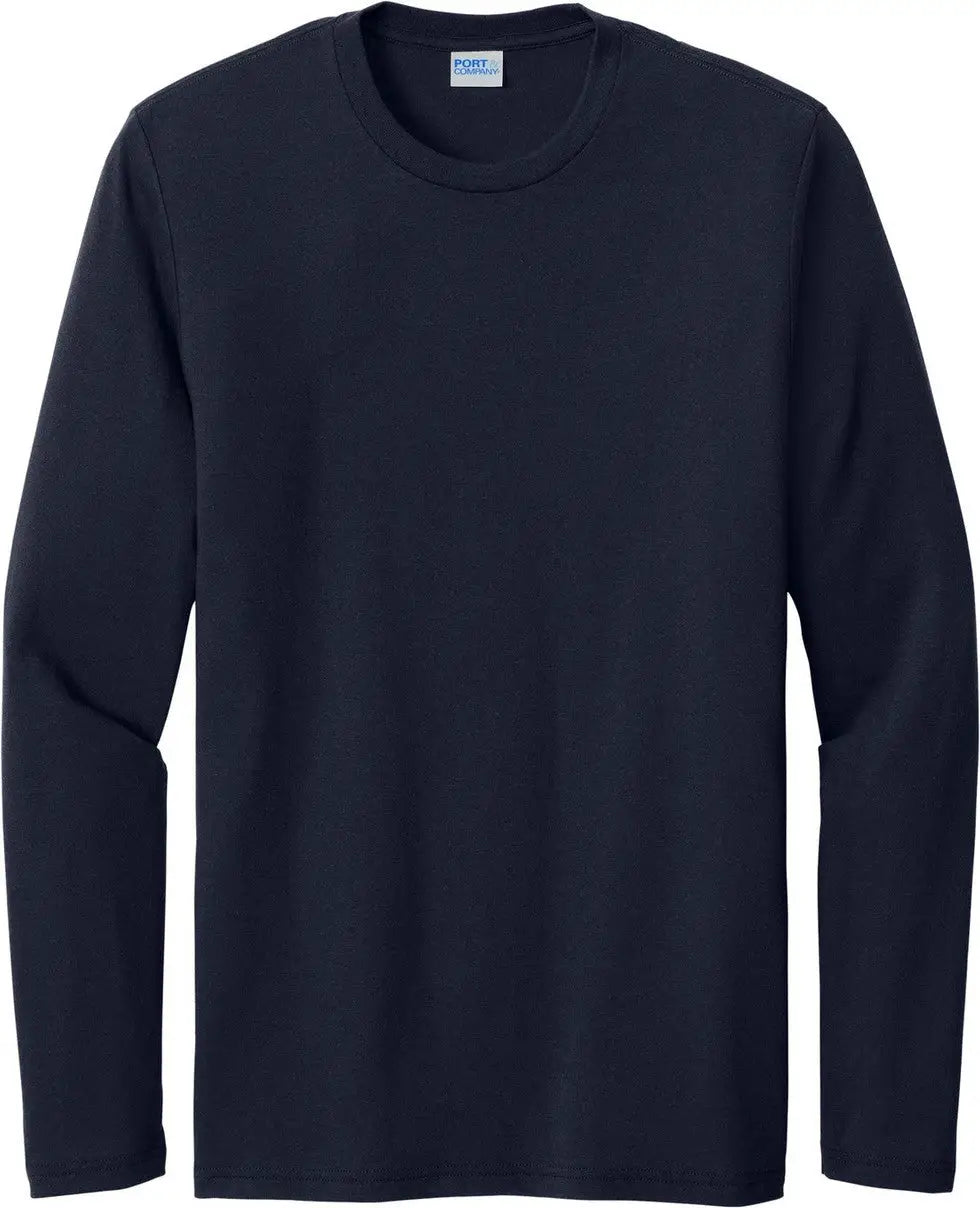 Port & Company Pc330ls co Tri-blend Long Sleeve Tee - Deep Navy