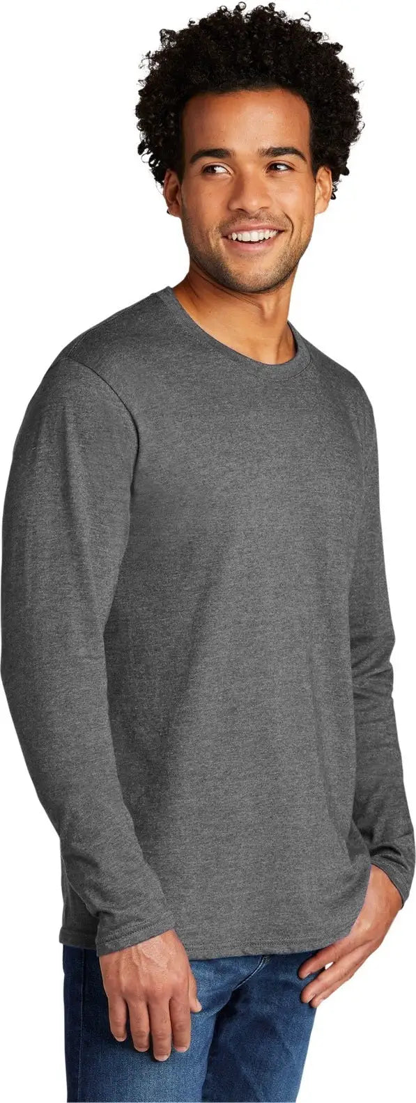 Port & Company Pc330ls co Tri-blend Long Sleeve Tee - Graphite Heather