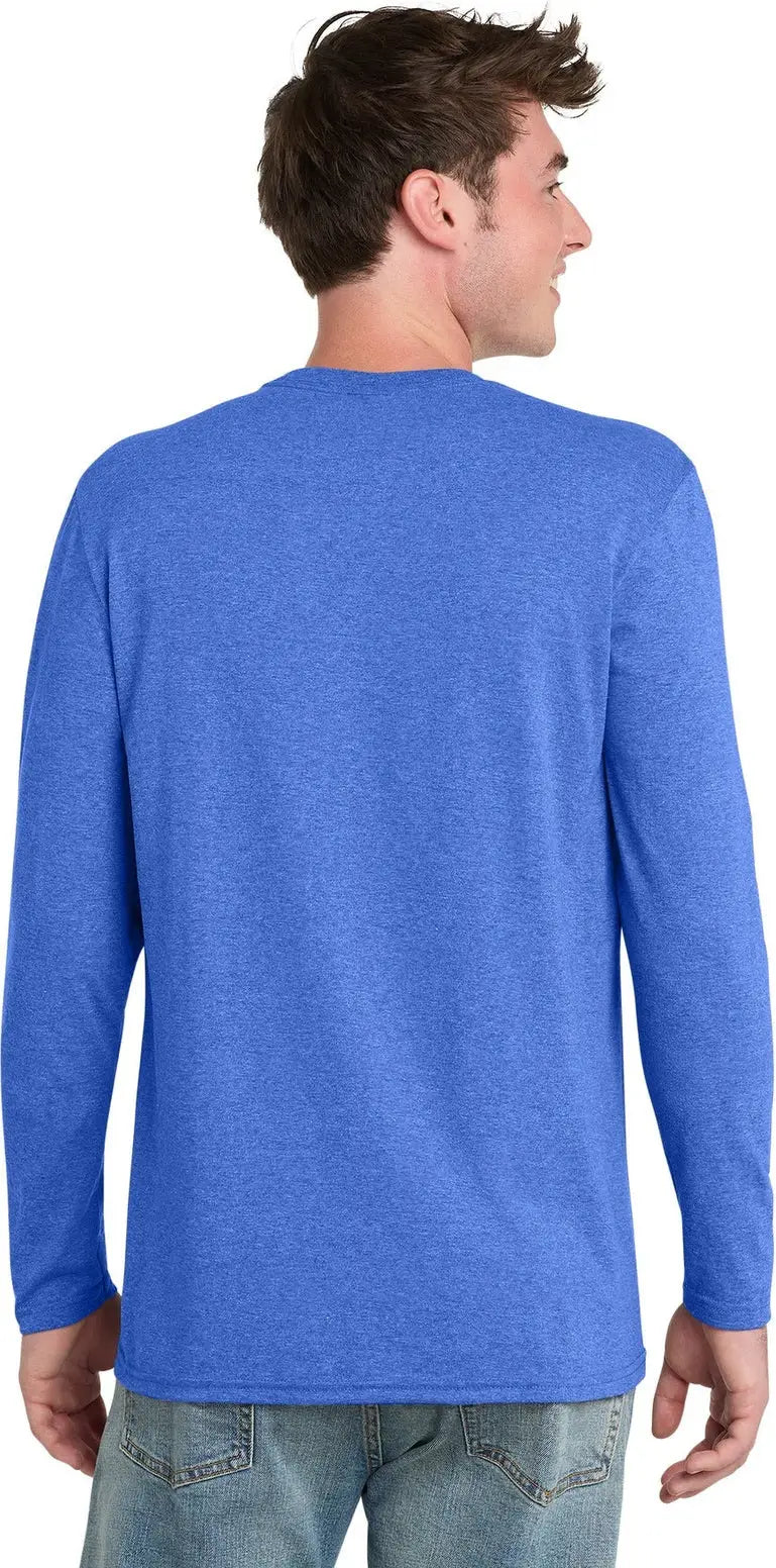 Port & Company Pc330ls co Tri-blend Long Sleeve Tee - Heather Royal