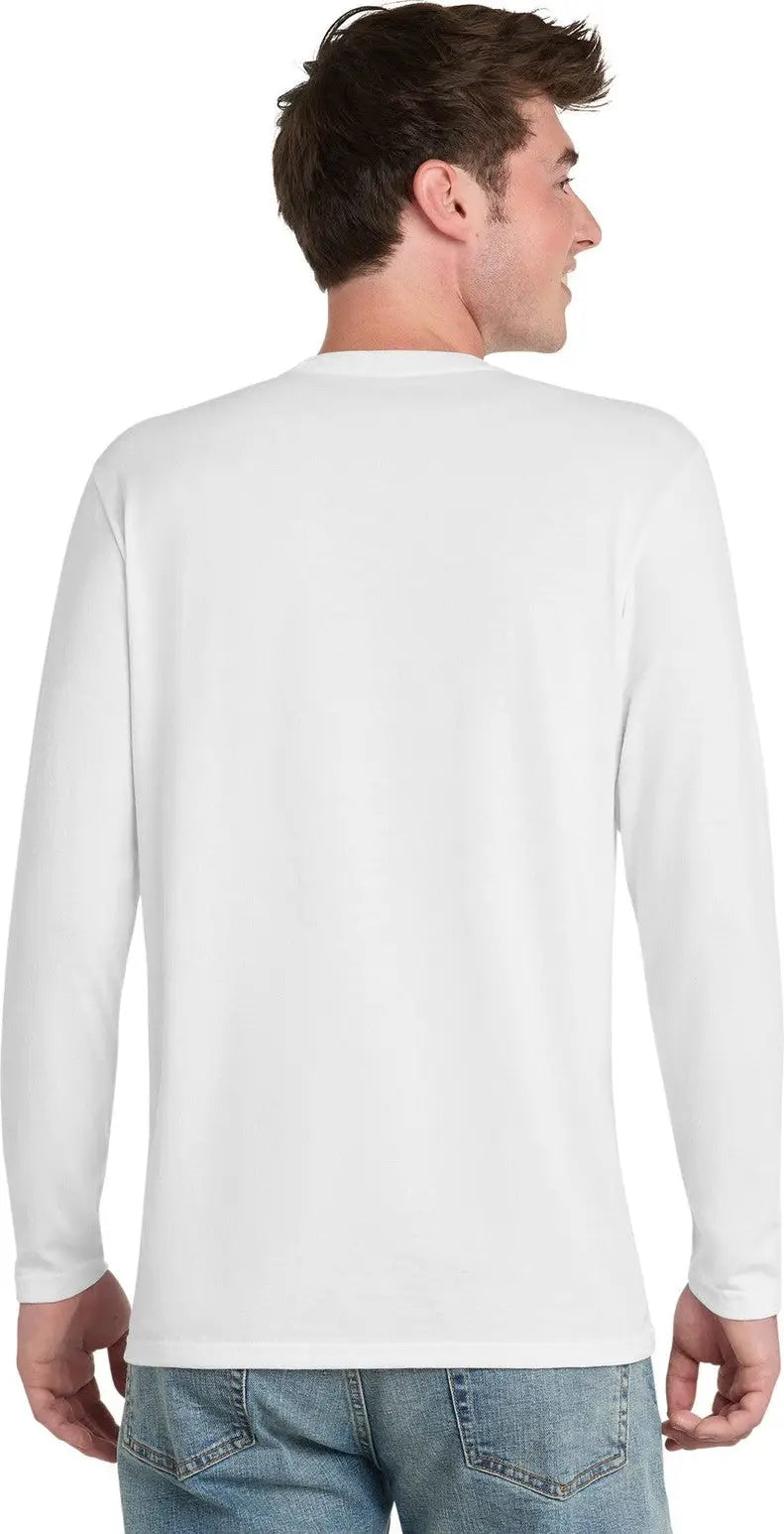 Port & Company Pc330ls co Tri-blend Long Sleeve Tee - White