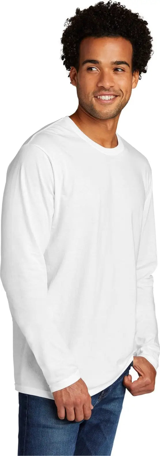 Port & Company Pc330ls co Tri-blend Long Sleeve Tee - White