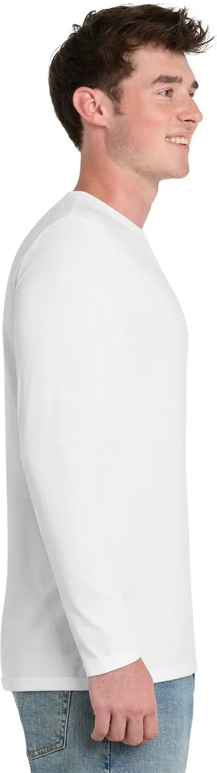 Port & Company Pc330ls co Tri-blend Long Sleeve Tee - White