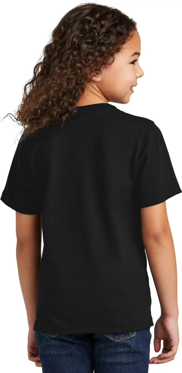 Port & Company Pc330y co Youth Tri-blend Tee - Black