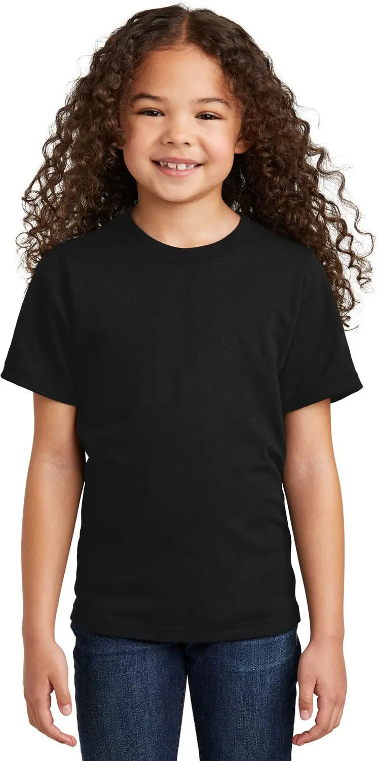 Port & Company Pc330y co Youth Tri-blend Tee - Black - Xs
