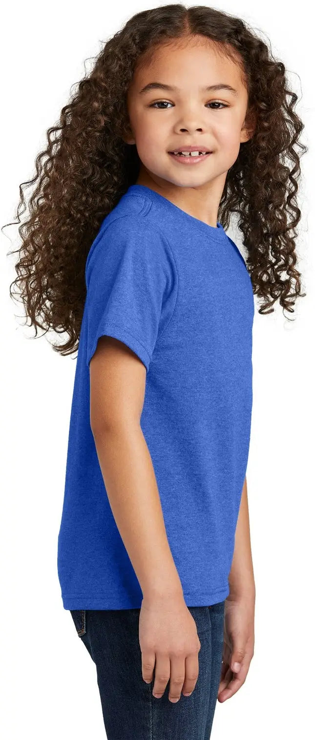 Port & Company Pc330y co Youth Tri-blend Tee - Heather Royal