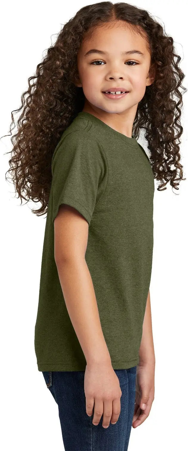 Port & Company Pc330y co Youth Tri-blend Tee - Military Green Heather