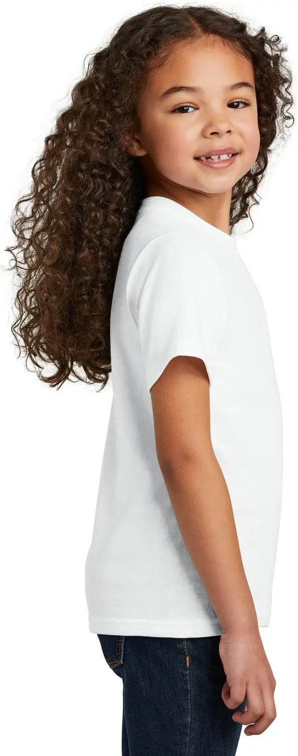 Port & Company Pc330y co Youth Tri-blend Tee - White