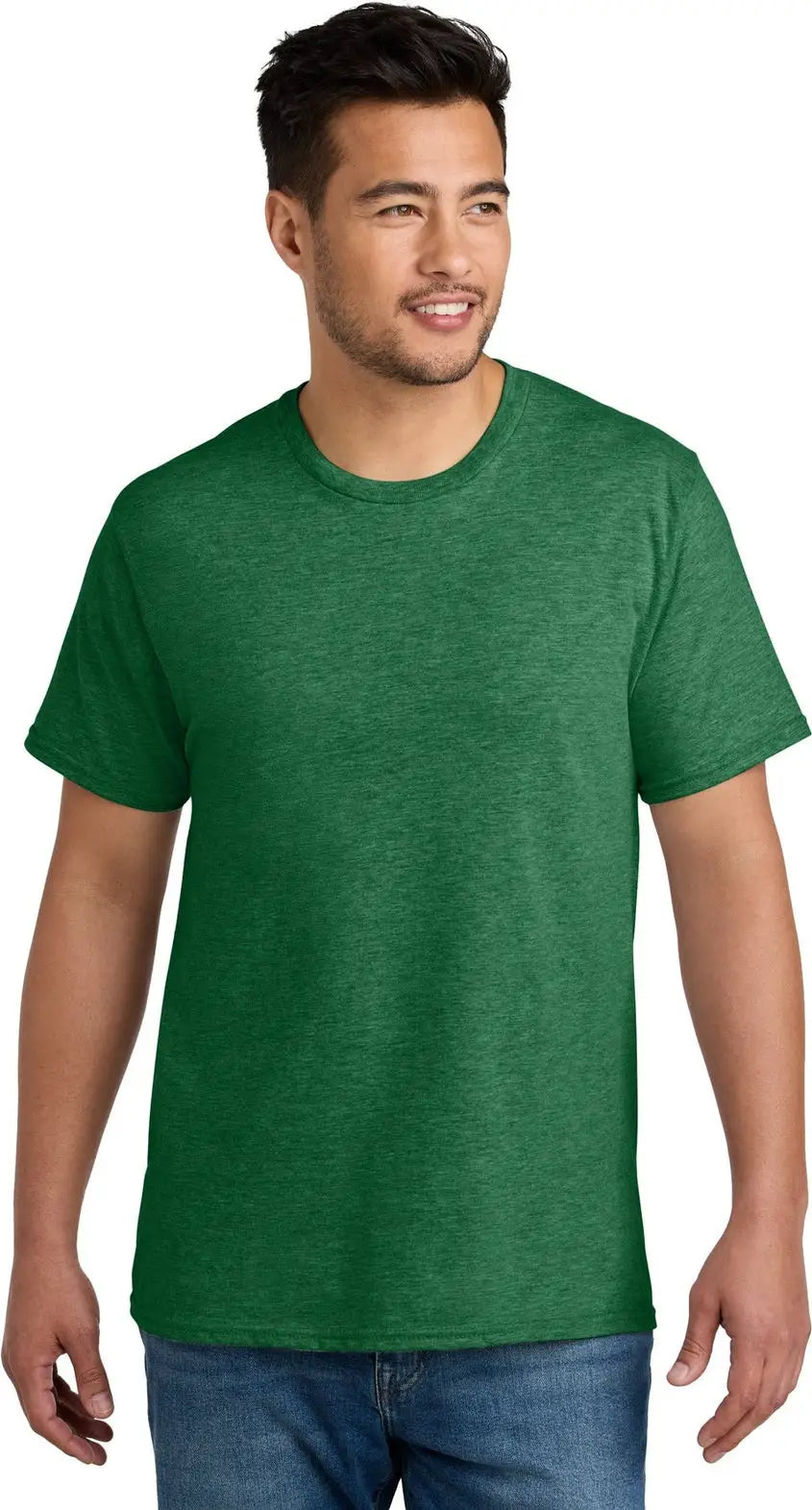 Port & Company Pc340 co Cvc Tee - Athletic Kelly Green Heather - Adult s