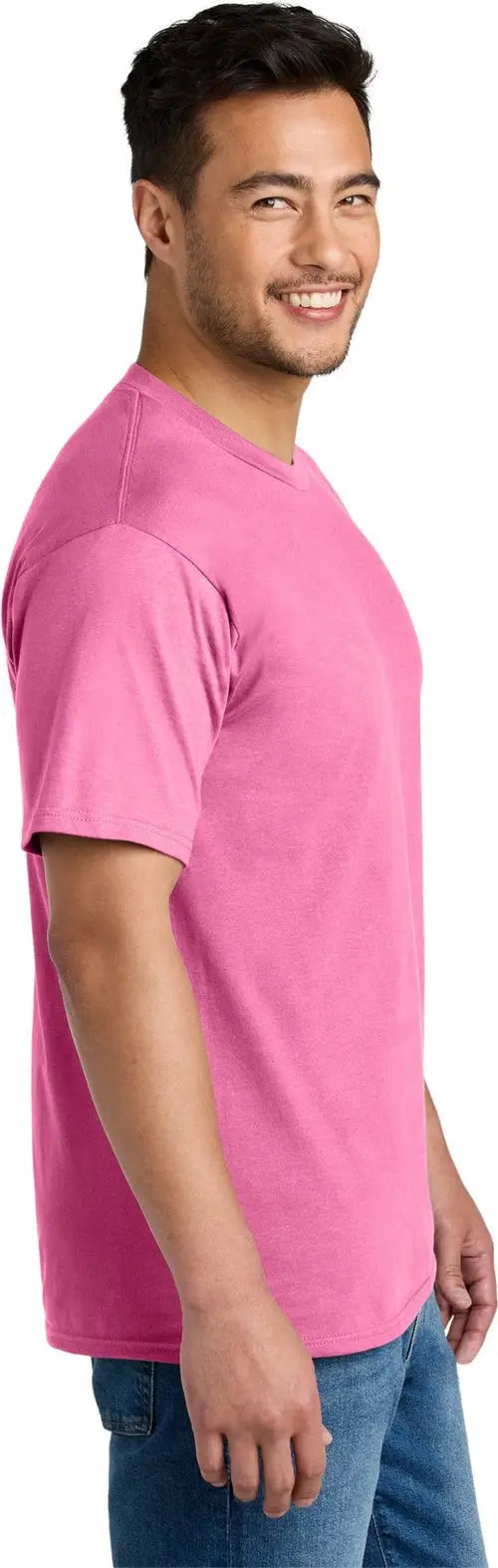 Port & Company Pc340 co Cvc Tee - Awareness Pink