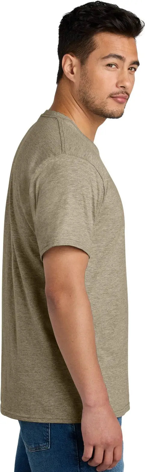Port & Company Pc340 co Cvc Tee - Desert Tan Heather