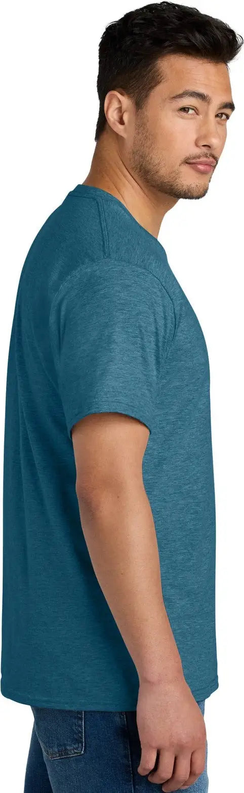 Port & Company Pc340 co Cvc Tee - Mountain Blue Heather