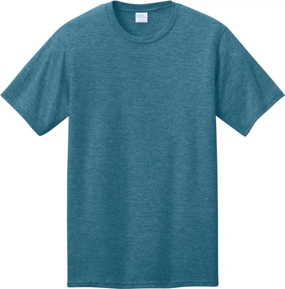 Port & Company Pc340 co Cvc Tee - Mountain Blue Heather