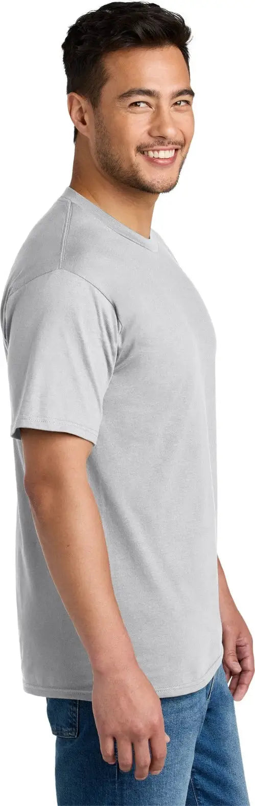 Port & Company Pc340 co Cvc Tee - Silver