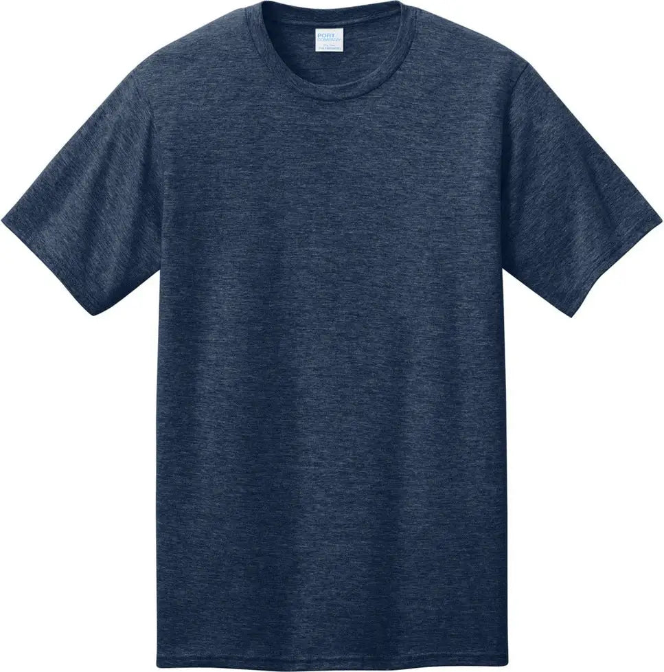 Port & Company Pc340 co Cvc Tee - Team Navy Heather
