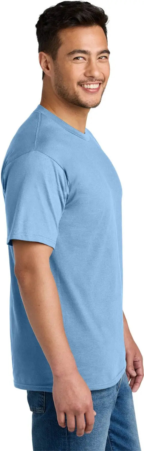 Port & Company Pc340 co Cvc Tee - Tundra Blue