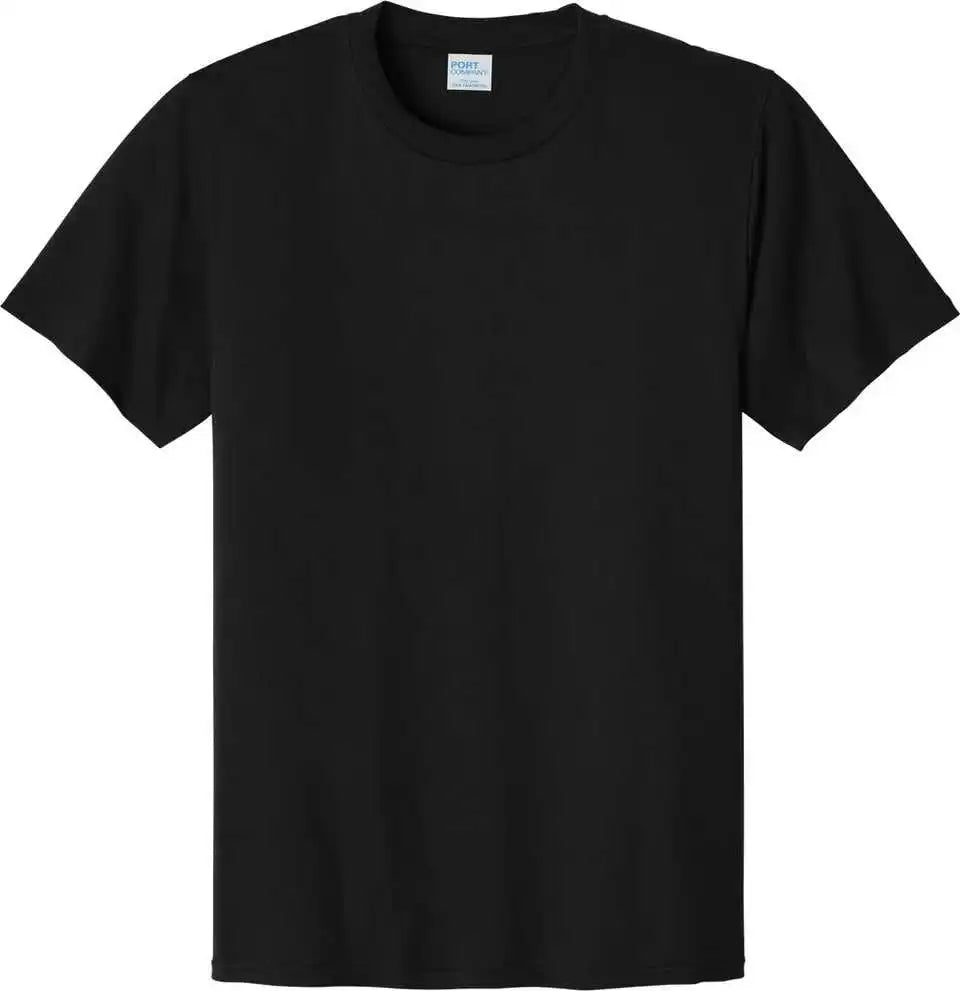 Port &amp; Company Pc340 Cvc Tee Black
