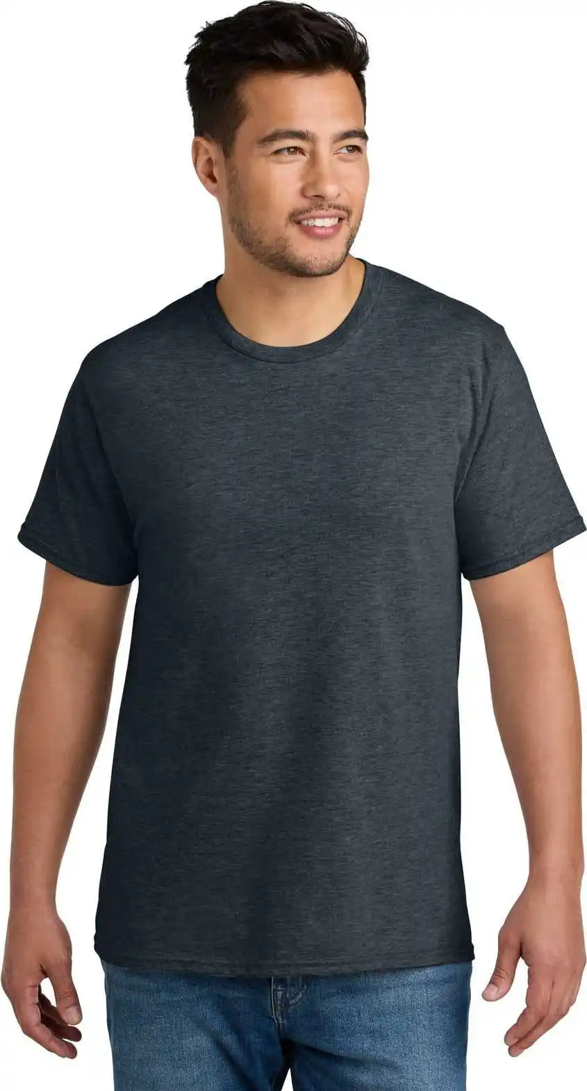 Port & Company Pc340 Cvc Tee - Dark Heather Grey