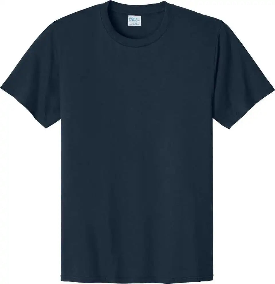 Port & Company Pc340 Cvc Tee Deep Navy