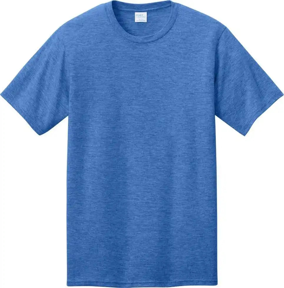 Port & Company Pc340 Cvc Tee - Heather Royal