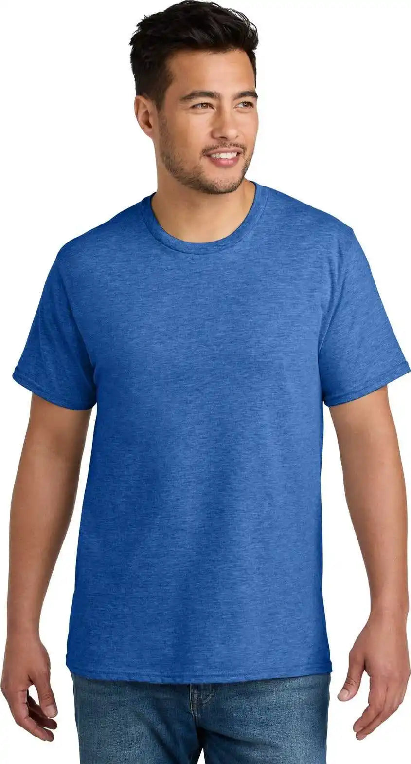 Port & Company Pc340 Cvc Tee - Heather Royal