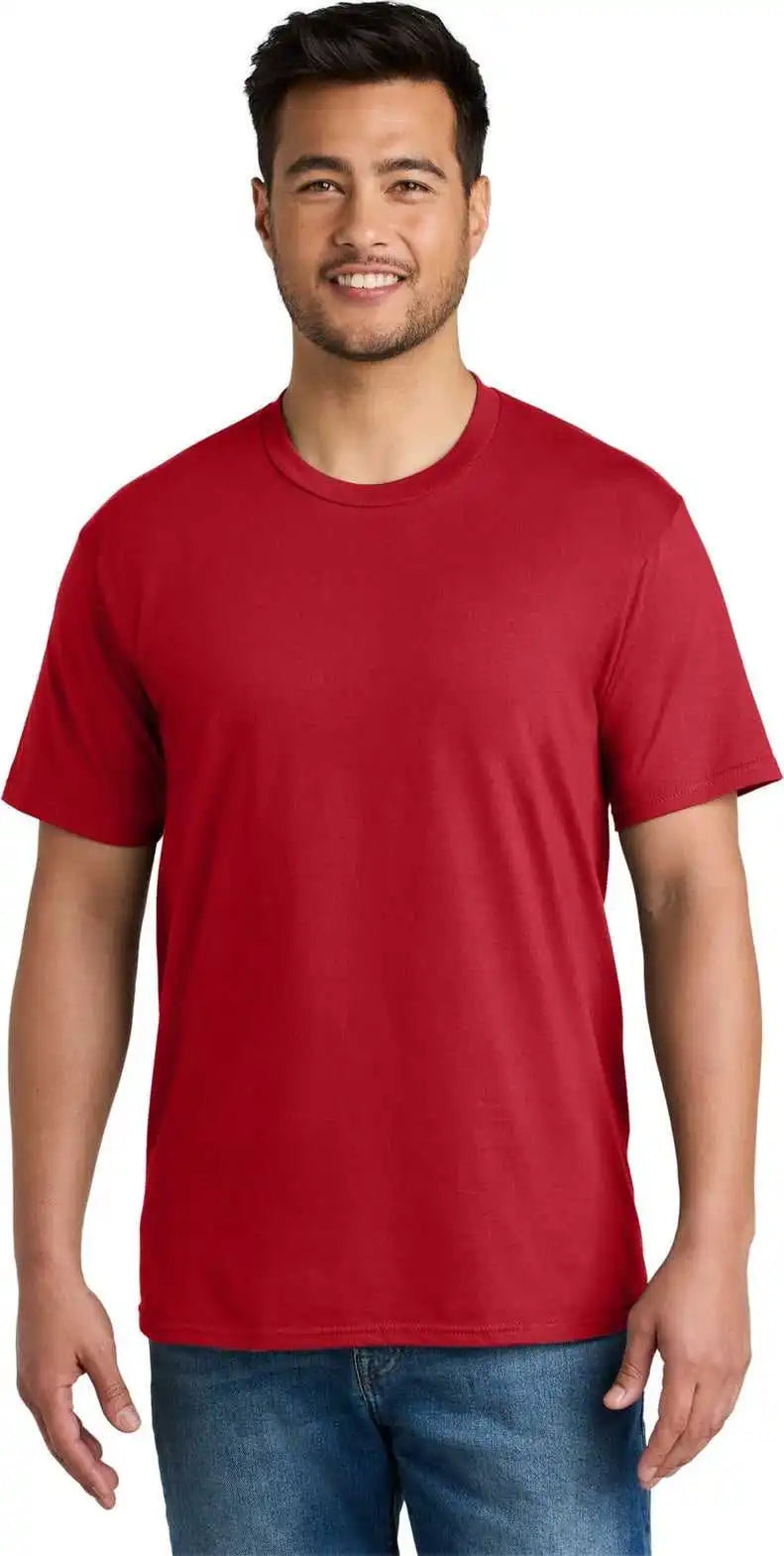 Port & Company Pc340 Cvc Tee - Red