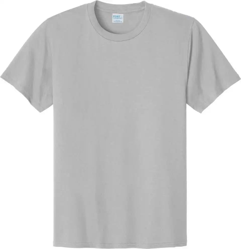 Port & Company Pc340 Cvc Tee - Silver