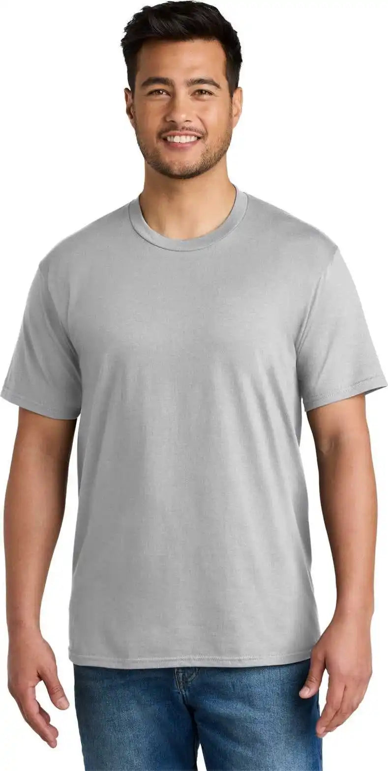 Port & Company Pc340 Cvc Tee Silver