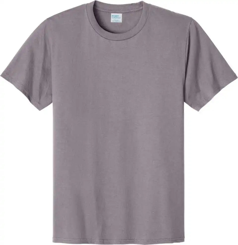 Port & Company Pc340 Cvc Tee Smkyamthst