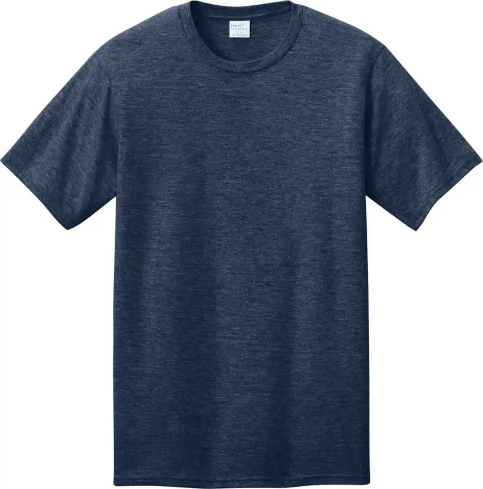 Port & Company Pc340 Cvc Tee Team Navy Heather