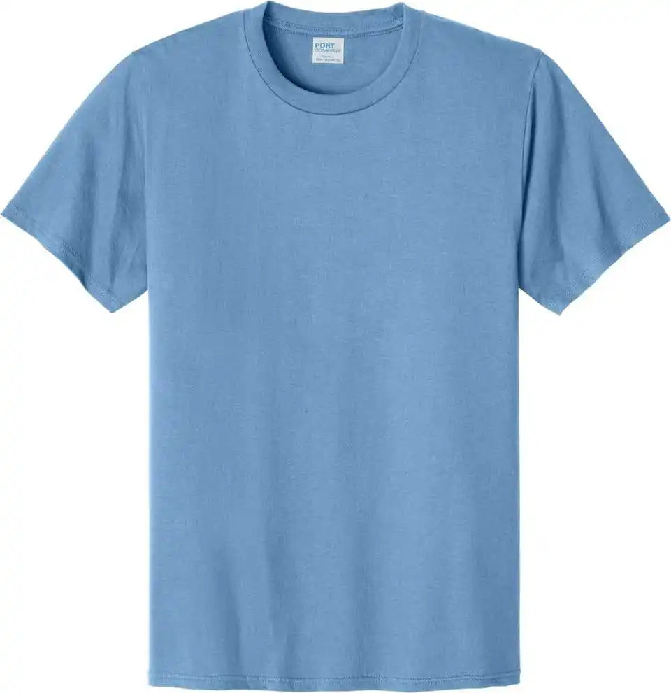 Port &amp; Company Pc340 Cvc Tee Tundrablu
