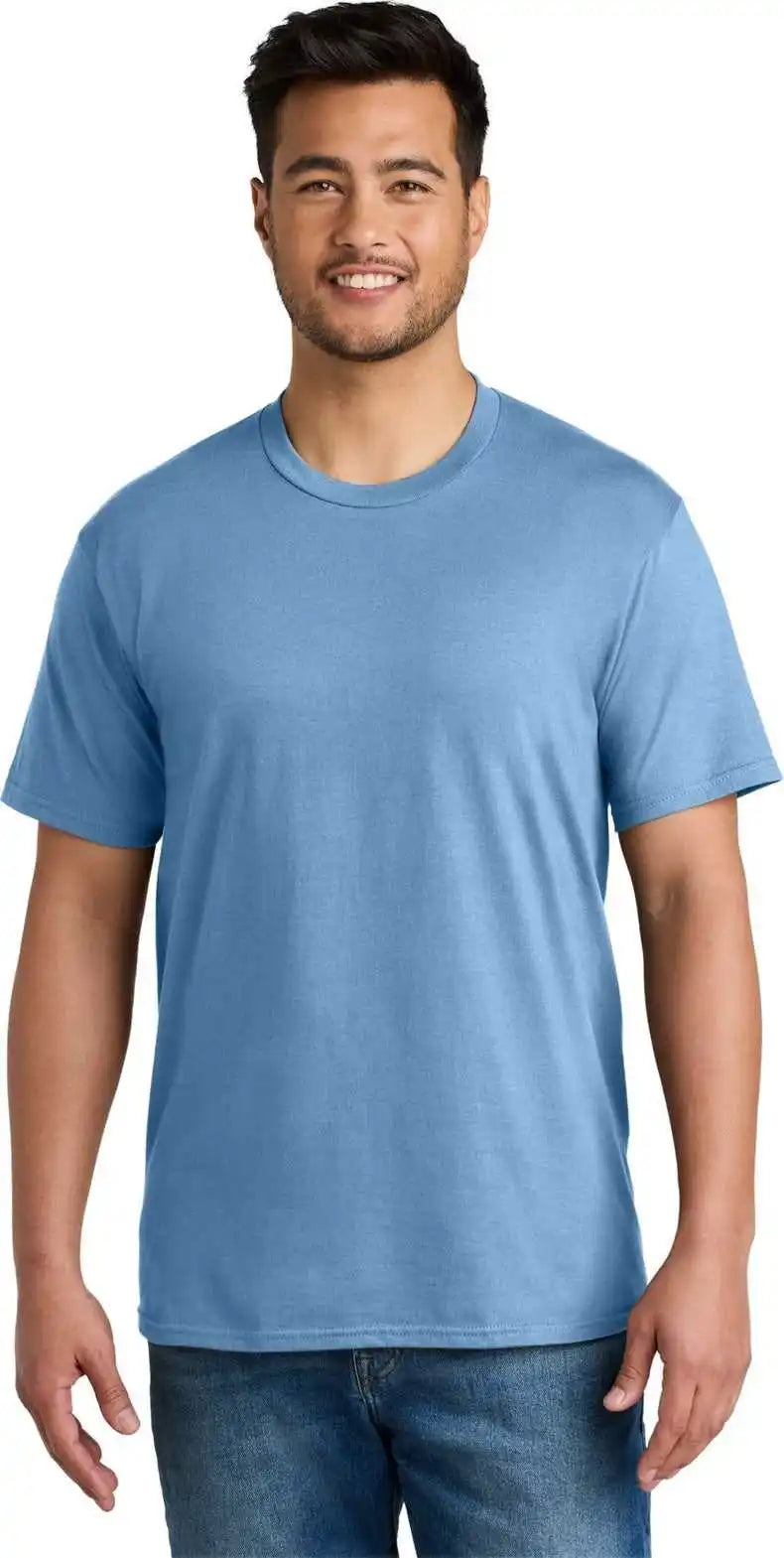 Port &amp; Company Pc340 Cvc Tee Tundrablu