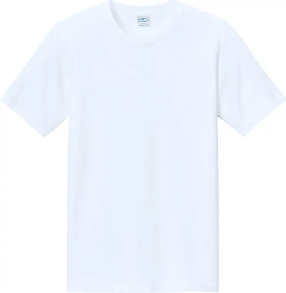 Port & Company Pc340 Cvc Tee White