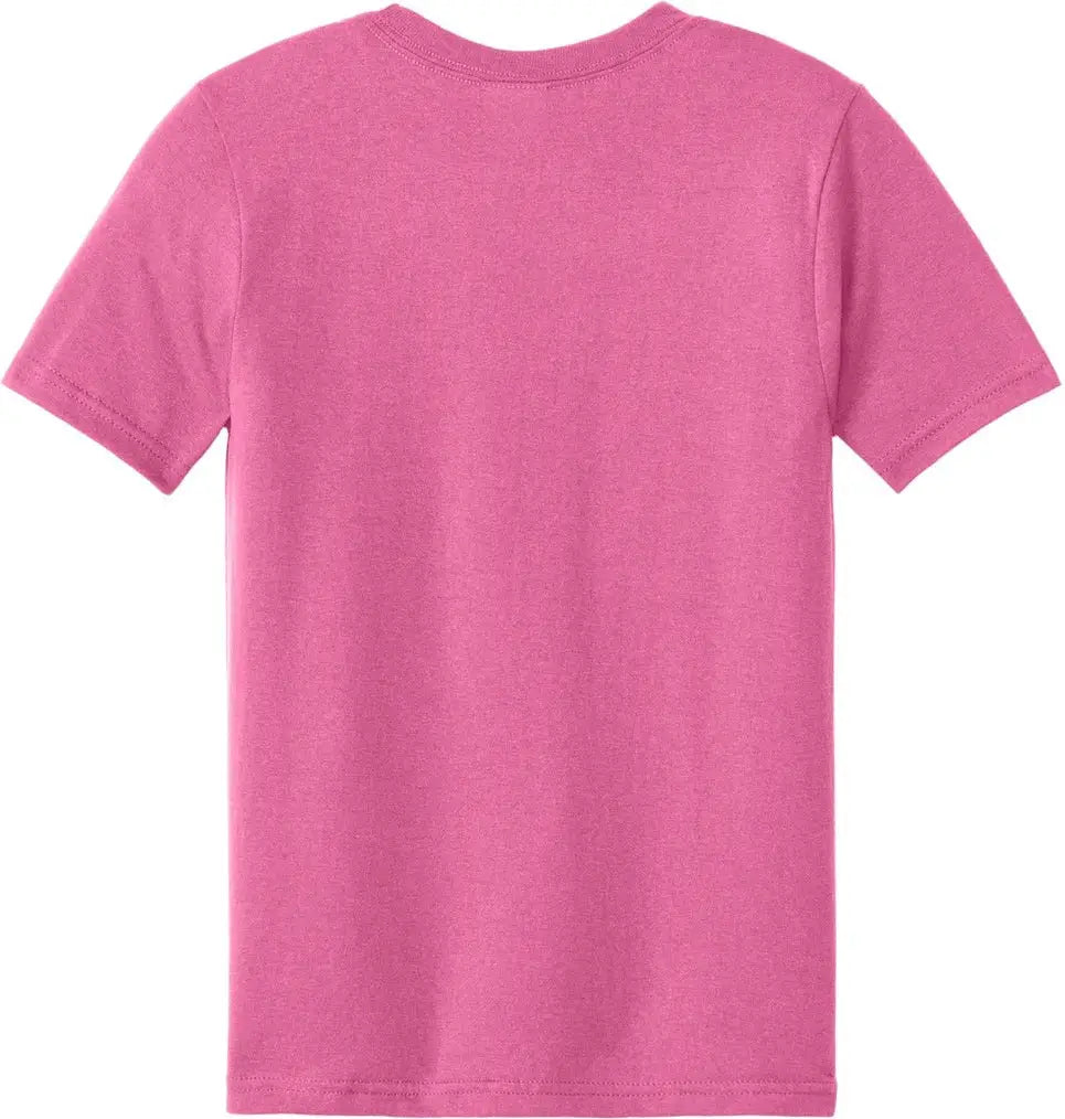 Port & Company Pc340y co Youth Cvc Tee - Awareness Pink