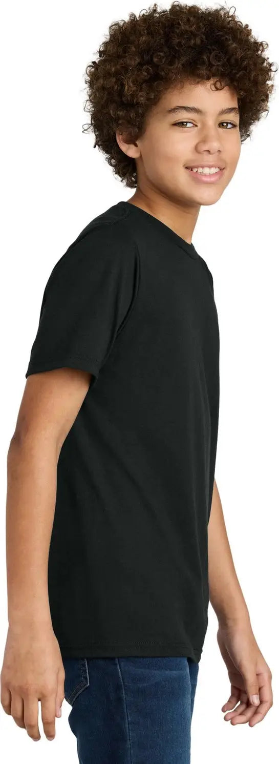 Port & Company Pc340y co Youth Cvc Tee - Black