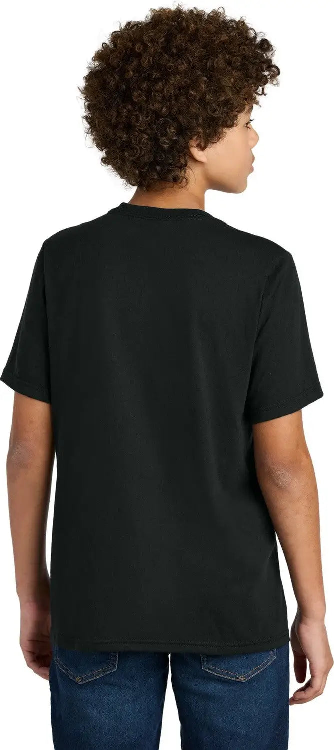 Port & Company Pc340y co Youth Cvc Tee - Black