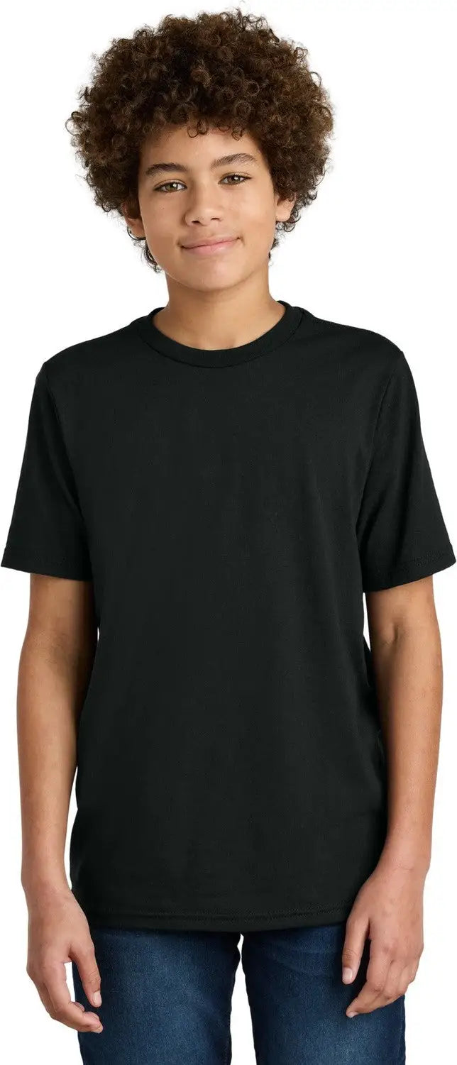 Port & Company Pc340y co Youth Cvc Tee - Black - Xs