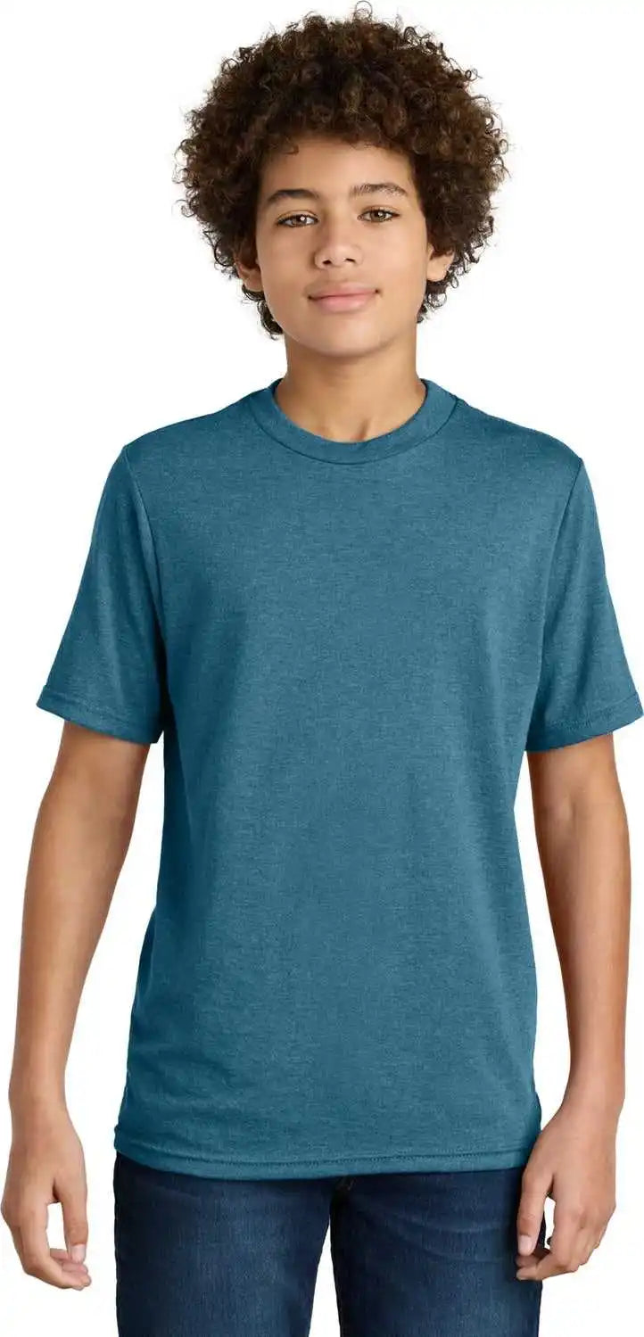 Port & Company Pc340y Youth Cvc Tee Mntainblht