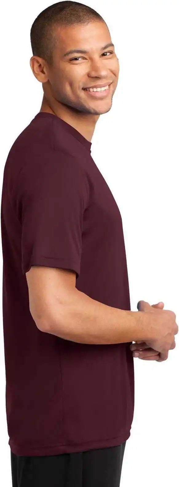 Port &amp; Company Pc380 Performance Tee Athletic Maroon