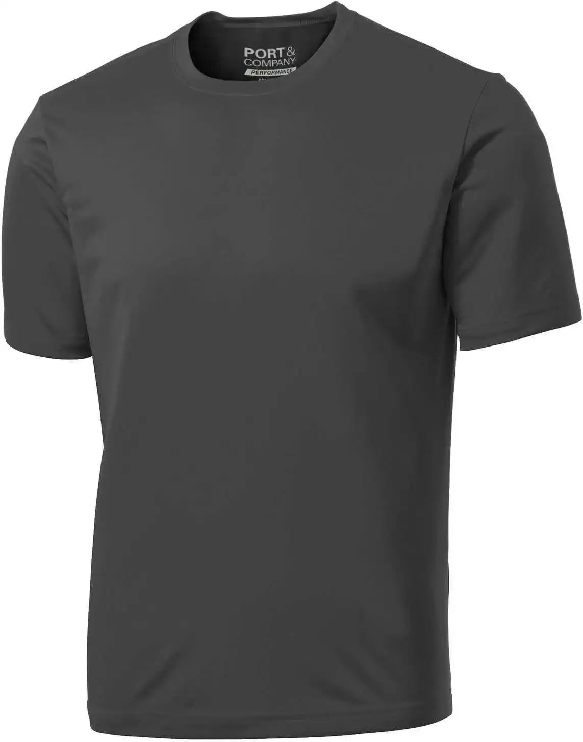Port &amp; Company Pc380 Performance Tee Charcoal