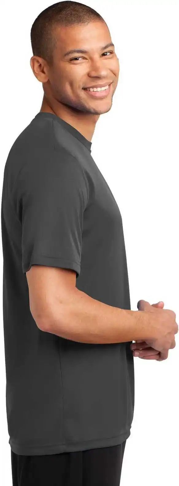 Port &amp; Company Pc380 Performance Tee Charcoal