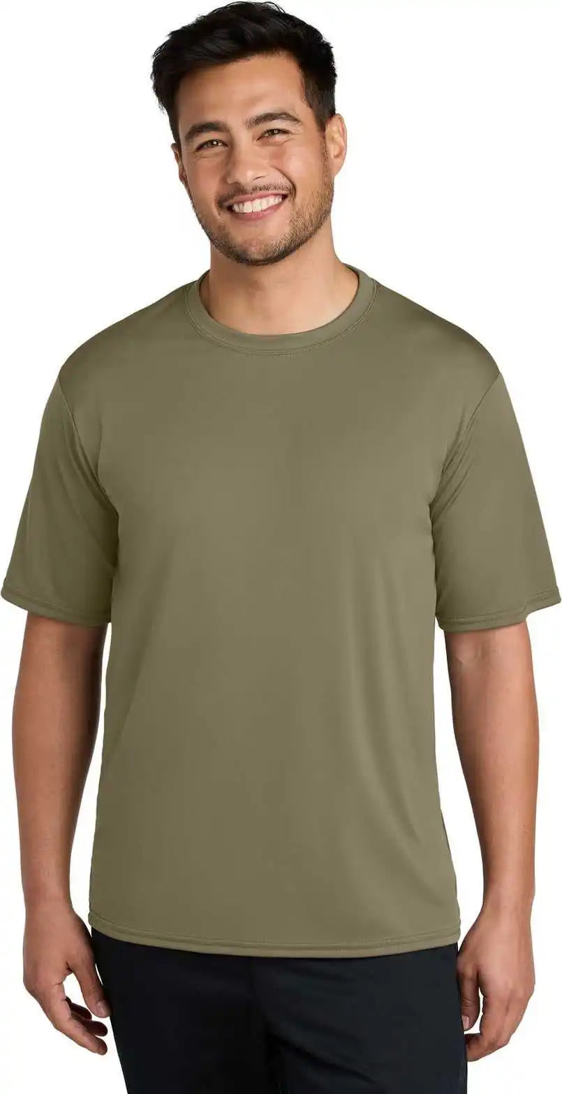 Port &amp; Company Pc380 Performance Tee Coyote Brown