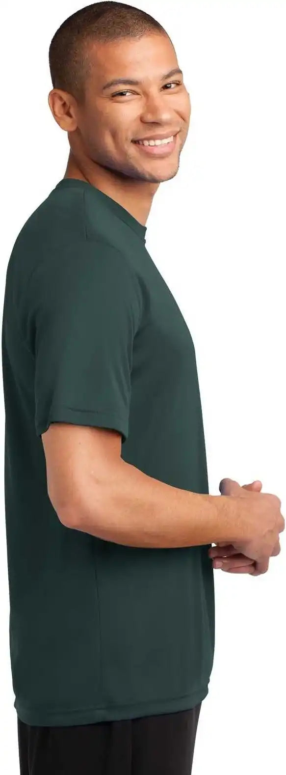 Port &amp; Company Pc380 Performance Tee Dark Green